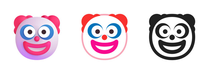 Clown Face Icon
