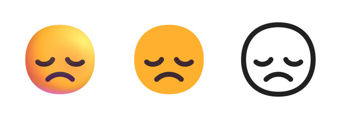 Disappointed Face Icon
