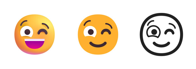 Winking Face Emoji
