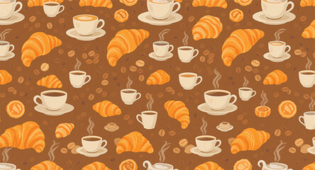 halloween seamless pattern