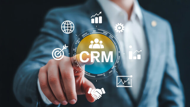 Business C R M technology interface customer relationship management