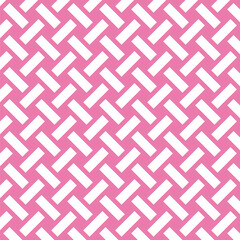 Summer Geometric Graphic Seamless Pattern. Bright Color. Weaving Background. Vector Template For Fabric, Textile, Wallpaper, Wrapping Paper
