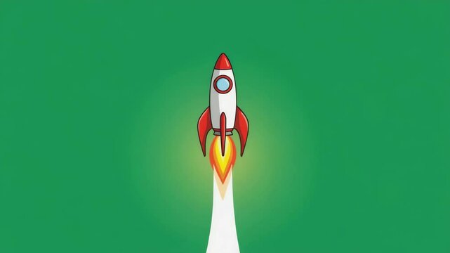 rocket vector illustration