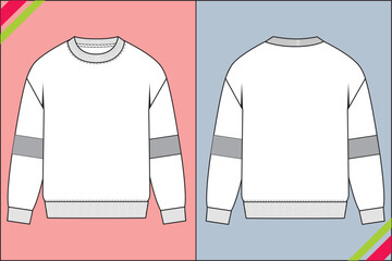 REGULAR SEATSHIRT CUT AND SEW SLEEVE