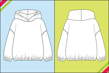 SOLID KIDS HOODIE