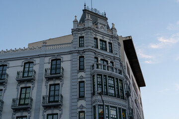 Historic architecture in Zamora Castilla y León showcasing intricate design under a clear sky