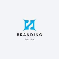 The logo features a bold and modern letter 