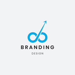 The "PB" logo has a clean, minimal structure that allows the logo to be easily adapted for print, web, and branding using the monogram or geometric style of this design.