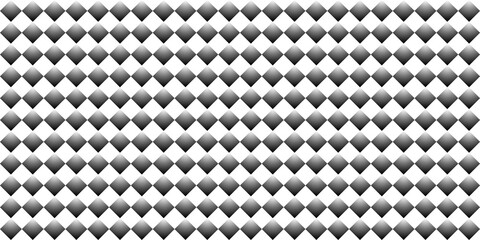 画像加工に使える菱形の白黒グラデーションテクスチャー素材　規則的に並んだ図形　png　