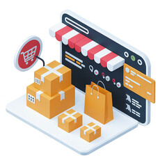  Modern Business and Technology Concept &ndash; No People