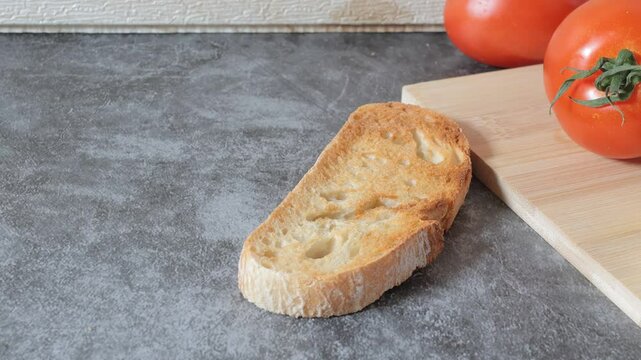 bread and vegetables