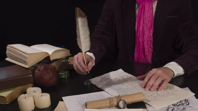 Ancient Scripts Preserving Sacred Manuscripts | ailed Work estoring Historical Religious Texts | tural Heritage Expert Handling Old Scrolls