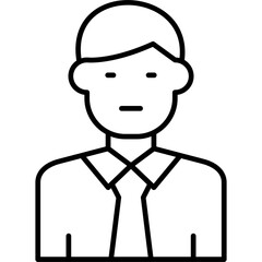 Obraz premium Salesman Icon Vector Element