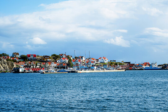 The island and town of Dons&ouml; in the archipelago of Gothenburg in Sweden.