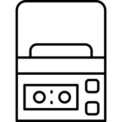 Analytical Balance Icon Vector Element