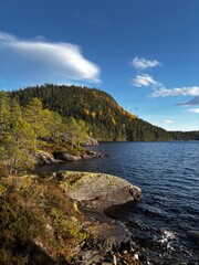 Obraz premium lake in the mountains