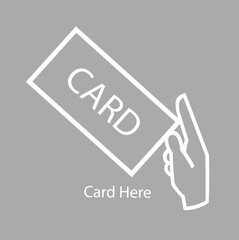 Card lock, icon in line design. Card locks, key card access, RFID lock, smart locks, electronic locks, hotel lock on white background vector. Card lock, icon in line design, editable stroke icon.