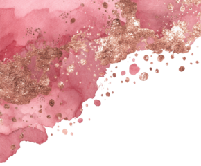 Artistic watercolor texture design digital calm top-down abstract. Isolated on transparent background, png.