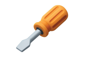 screwdriver isolated on white