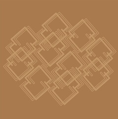  abstract geometric shapes on white background