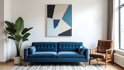Modern Living Room Design with Sofa Focus