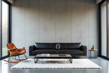 Modern Living Room Design with Sofa Focus