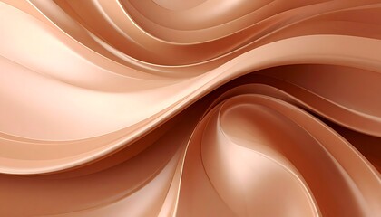 Abstract, flowing, peachy fabric