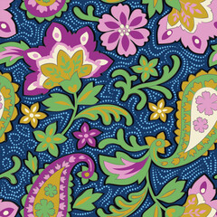 vintage floral motif