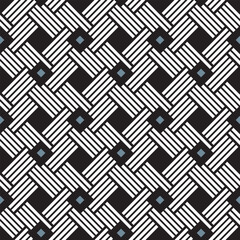 Woven basket pattern