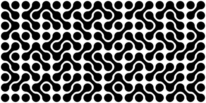 Metaball dot pattern background illustration