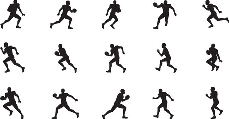 American Helmet football player,  sporty vector