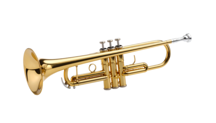 trumpet isolated on transparent background PNG