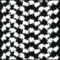  abstract geometric shapes on white background