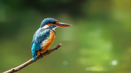 Close-Up of a Beautiful Kingfisher