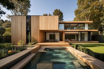 Luxurious Modern House with Pool