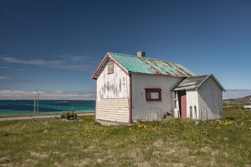 Obraz premium Hut in Lofoten Islands, Norway