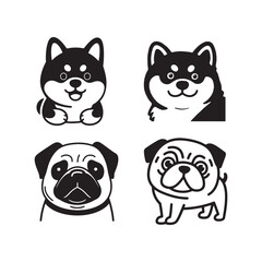 Cute pig cartoon animal illustration piggy character design vector art drawing graphic kawaii adorable