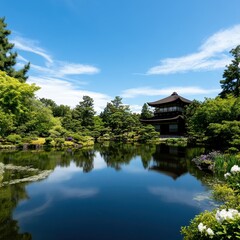 Tranquil Ancient Temples Surrounded by Nature in Kyoto, Japan
