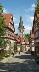 Cobbled Path to Spire