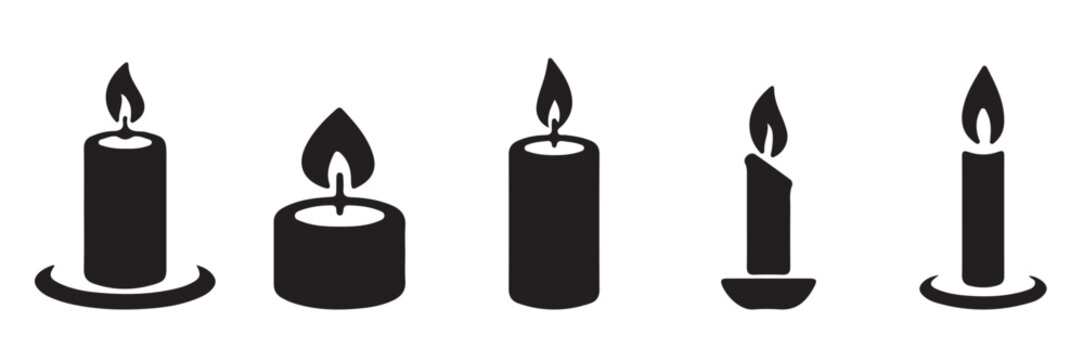 candle icon - Powered by Adobe