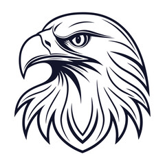 Eagle Logo Vector Minimal Design.