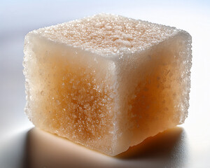 Close-up of delicious brown sugar cubes perfect for sweetening any baked dessert or breakfast pastry
