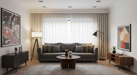 Fototapeta premium Sunlit Sanctuary