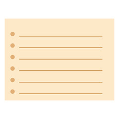 Minimalist Planner Notes and Checklist Elements