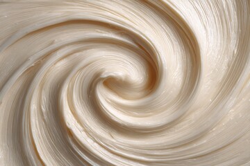 Creamy swirl of butter blend showing texture and smoothness in a kitchen setting during baking preparation