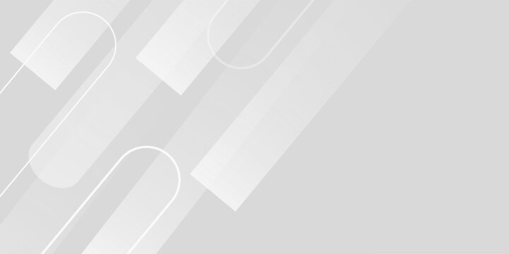 Abstract white geometric background. Dynamic shapes composition.  gradient vanishing circles. Creative illustration for poster, web, landing, page, cover