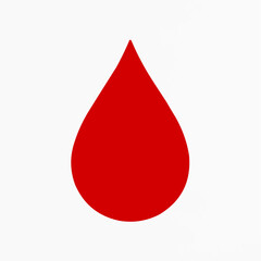 Obraz premium blood drop vector illustration