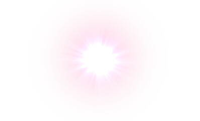 Bright Spotlight Effect with Lens Flare