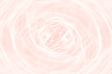 Pink water bubbles on the surface ripples. Defocus blurred transparent pink colored clear calm...