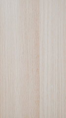 Naklejka premium Light oak wood texture with subtle grain pattern, smooth natural surface, and soft beige tones creating calm and minimalistic design perfect for modern interiors